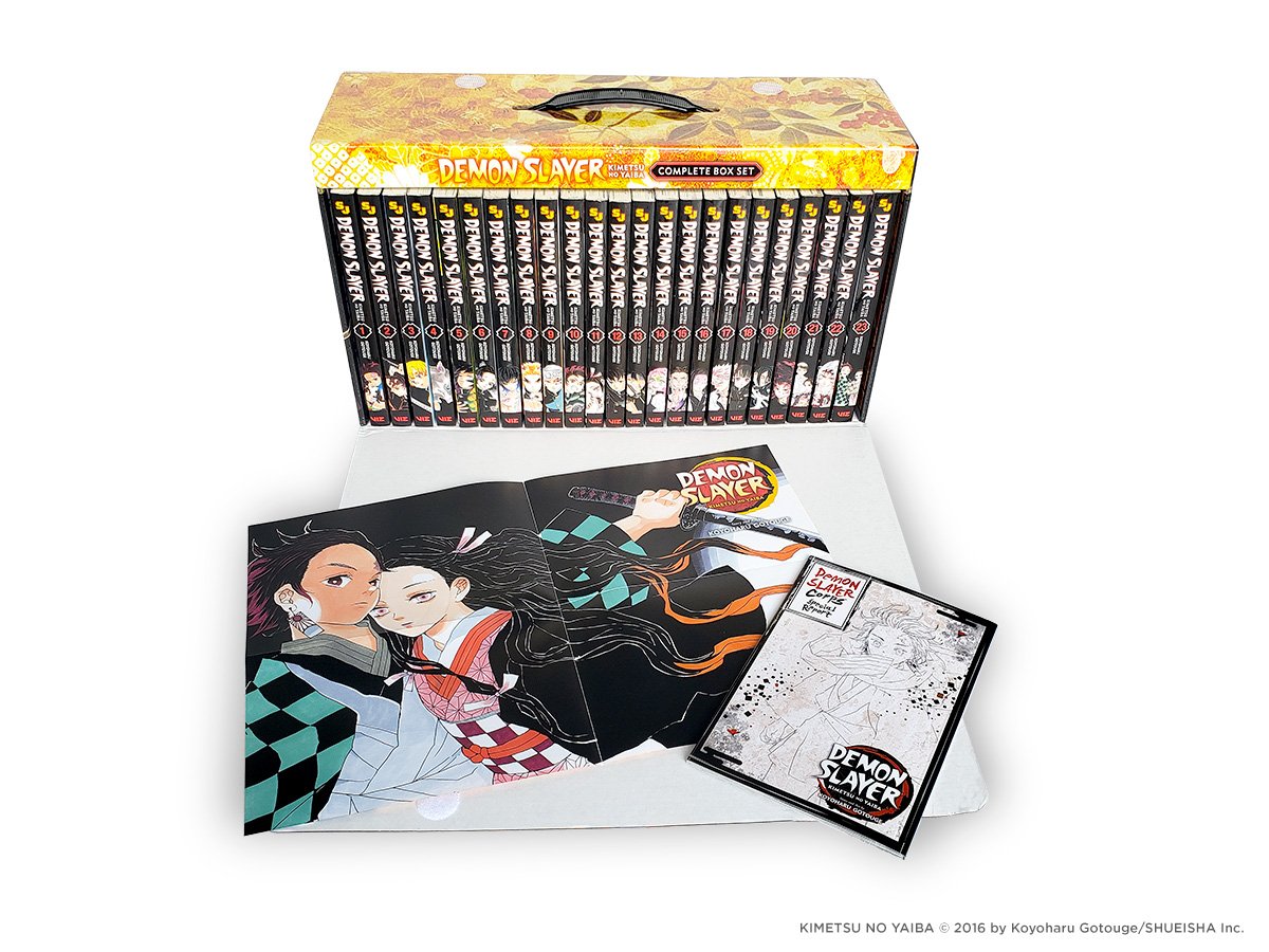 demon slayer manga box set